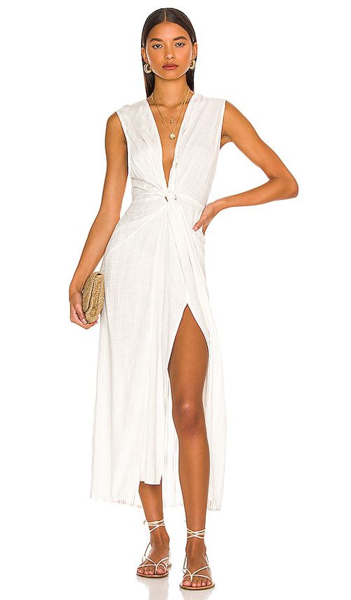LSPACE Down The Line Cover Up in Cream. XL. Also in