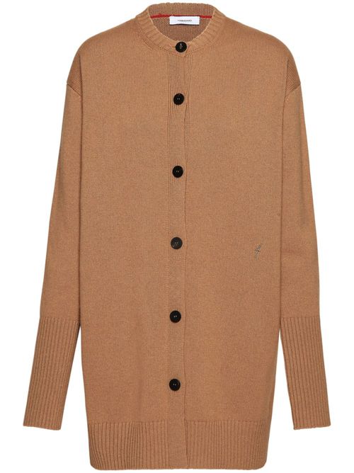 Cashmere cardigan dress - Neutrals