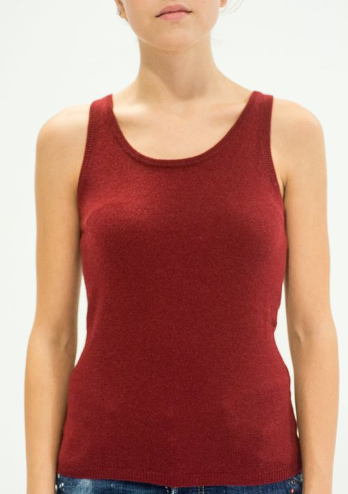 Maroon Tank Top