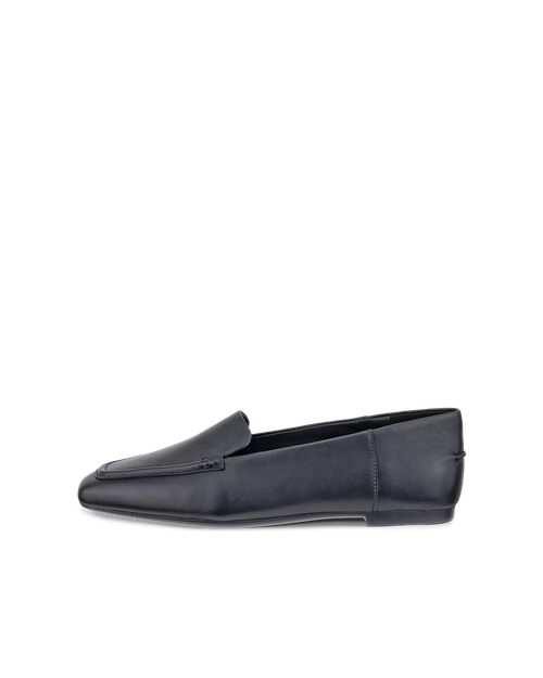 MARGOT - Mocassins en cuir pour femme - Noir - 35
