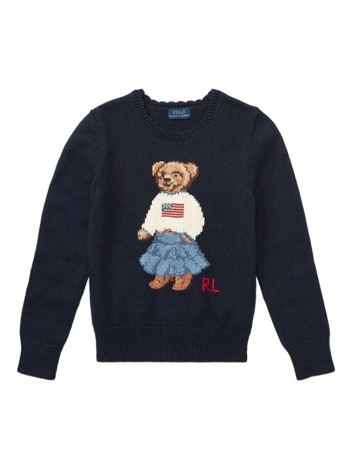 Iconic Bear Cotton Pullover