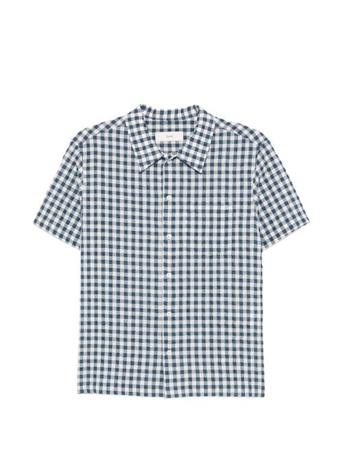 Checked Cotton Blend Shirt