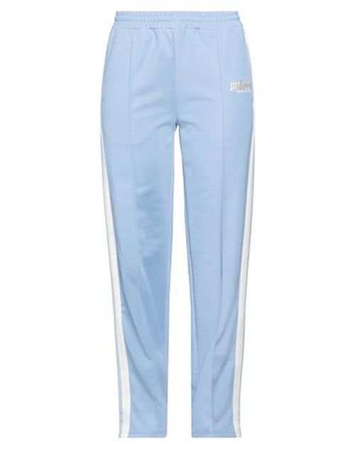 Woman Pants Light blue Size L Polyester, Cotton