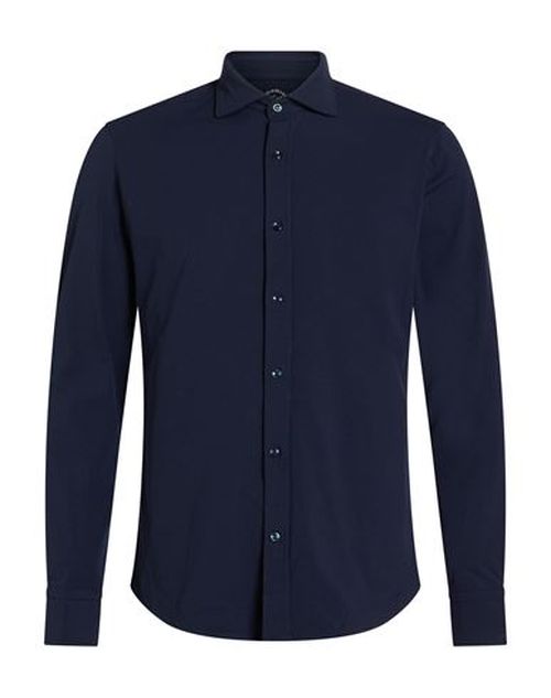Man Shirt Navy Size 15 ½ Nylon, Elastane