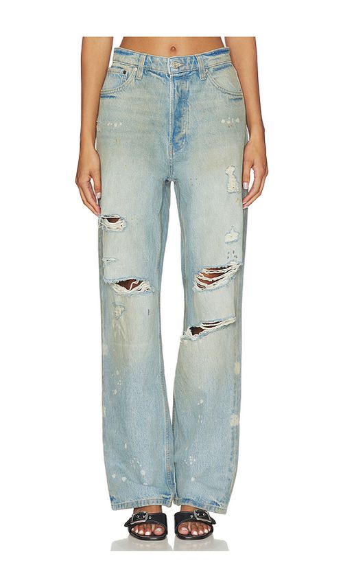 EB Denim Sofia High Rise Relaxed in Blue. - 24 also , 26