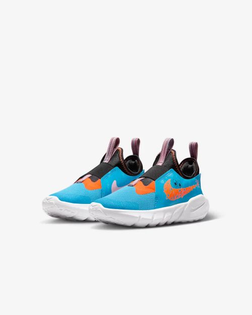 Youth Flex Runner Lil DZ4487- Sneakers Blue Orange Running Shoes HTAT18