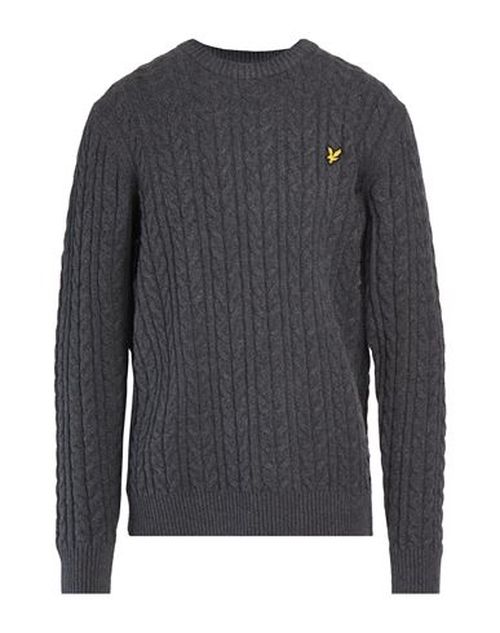 Man Sweater Grey Size XXL Cotton, Polyamide, Elastane