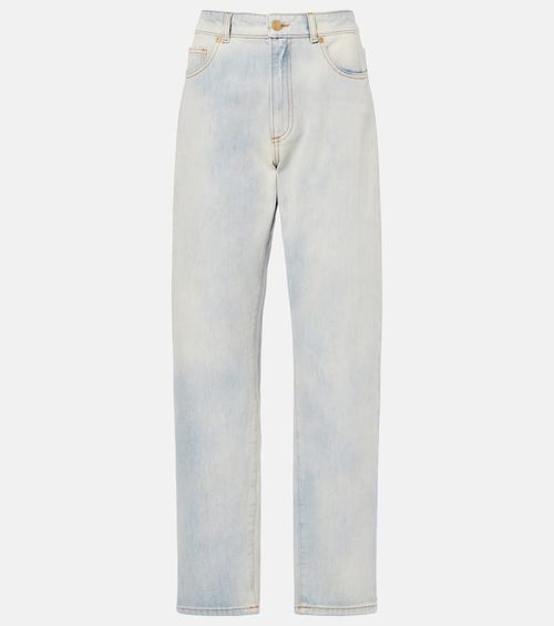 Kobe mid-rise tapered jeans