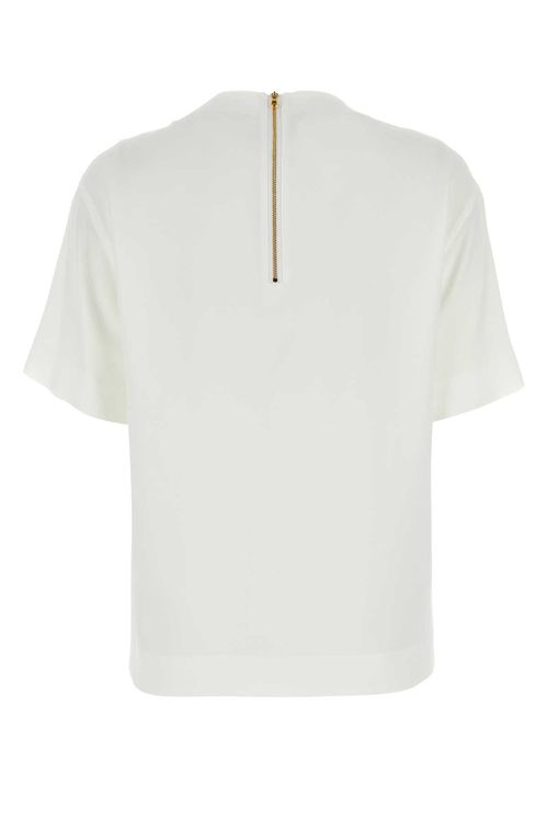 White Crepe T-shirt