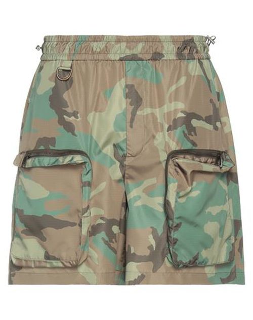 Man Shorts & Bermuda Shorts Military green