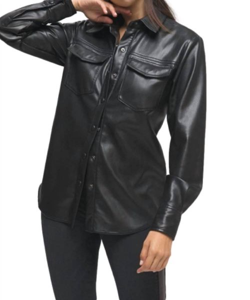 Utility Shirt In Black