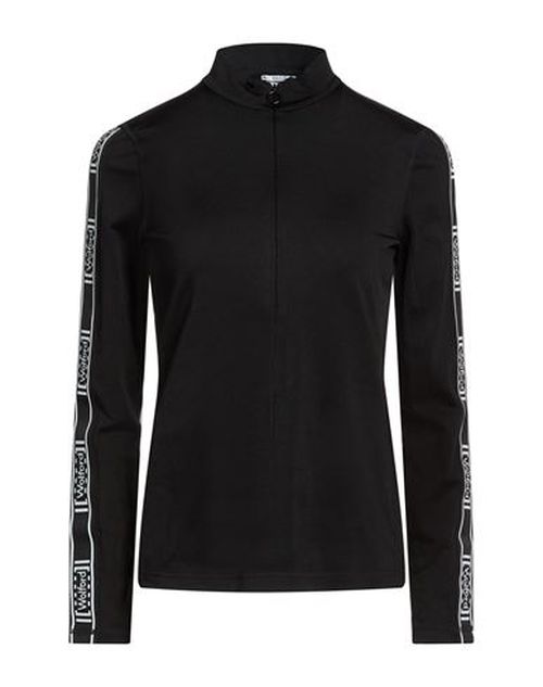 Woman Sweatshirt Black Size XS Polyamide, Elastane