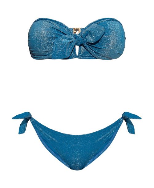 Logo two-piece swimsuit