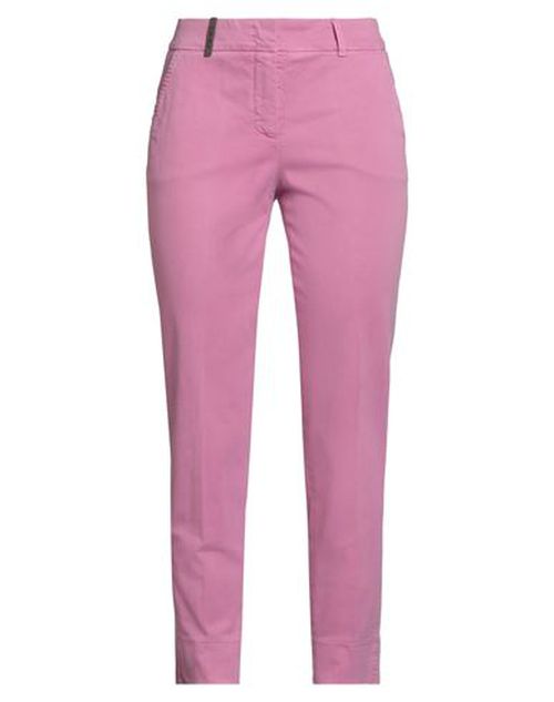 Icon 4718 Woman Pants Fuchsia Size 4 Cotton, Elastane