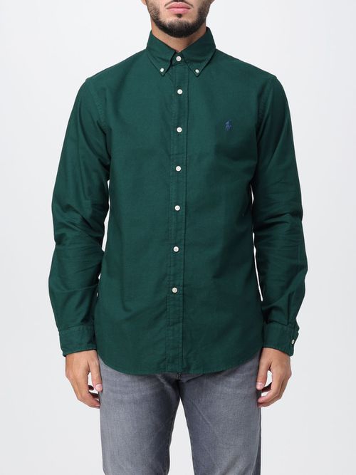 Shirt Men color Green