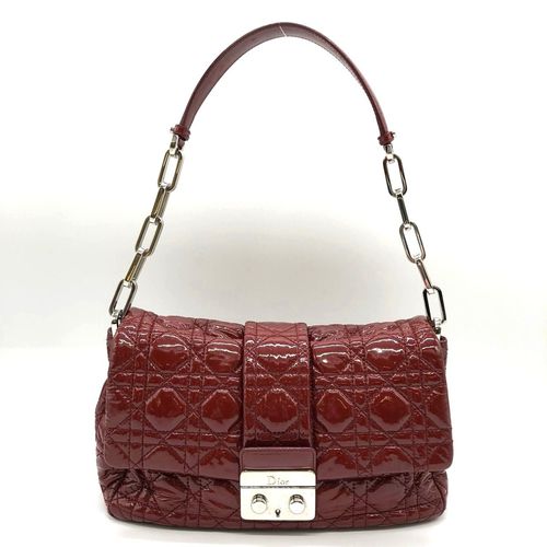 Christian Dior Red Color Handbag Shoulder Bag Pre-Owned