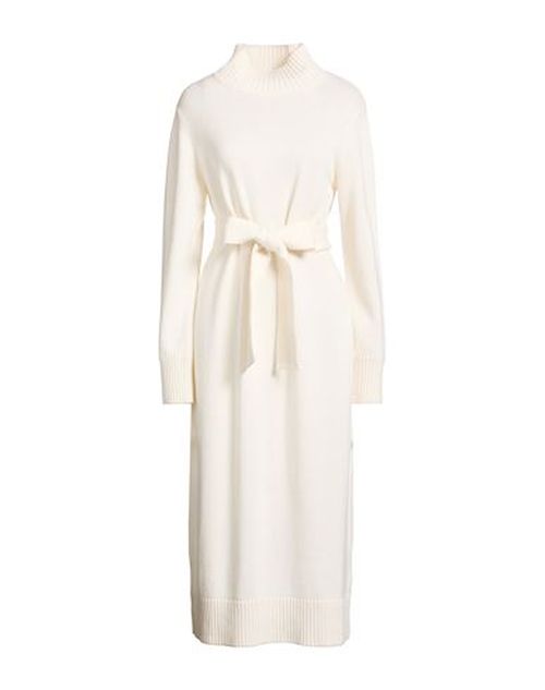 Woman Midi dress Ivory Size L Cashmere
