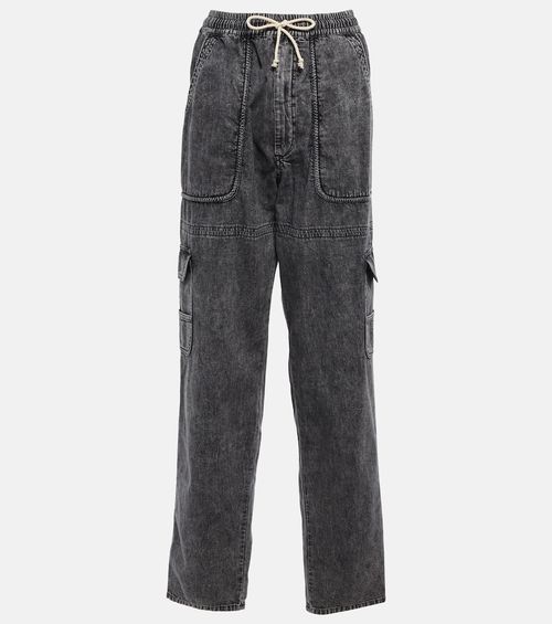Viamao high-rise cotton pants
