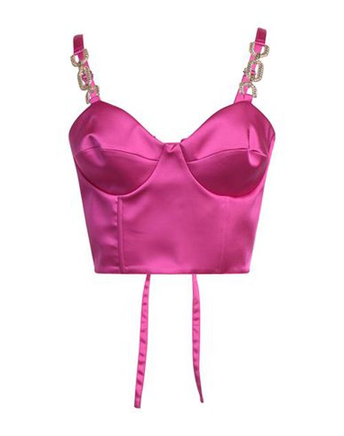 Woman Top Fuchsia Size 6 Polyamide