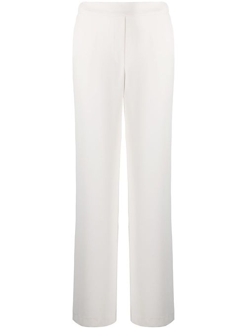 Wide-leg pull-on trousers - Neutrals