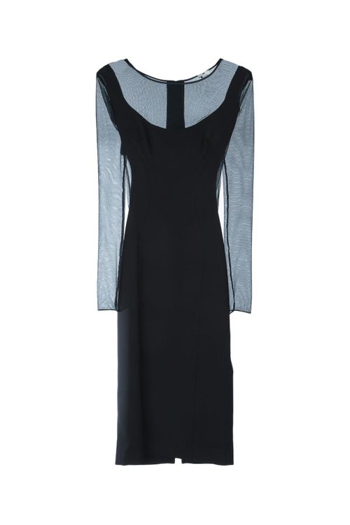 Longuette Dress — Black
