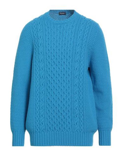 Man Sweater Azure Size 46 Lambswool