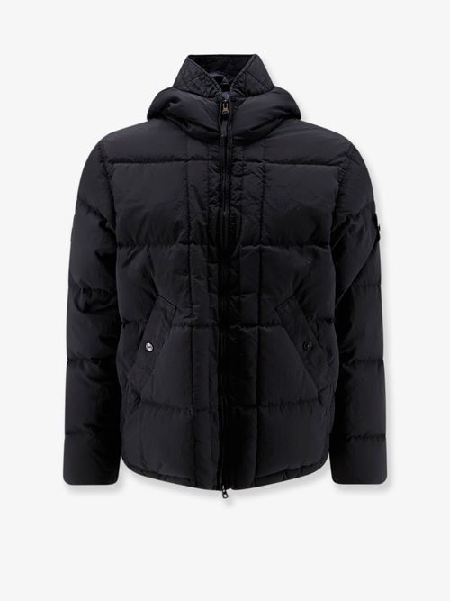 Nylon Metal Technical Down Jacket — Black