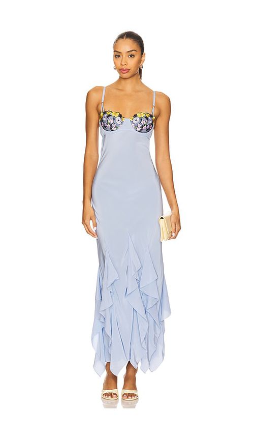 Fleur du mal Eden Gown in Baby Blue.  8. Also in 0, 10, 2