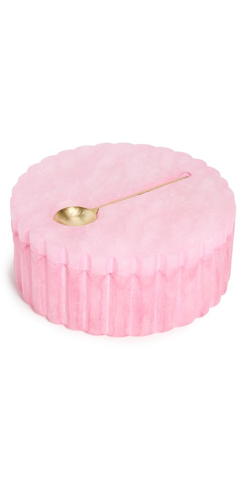 Shopbop x Bath Salt Cellar with Spoon Pink One Size