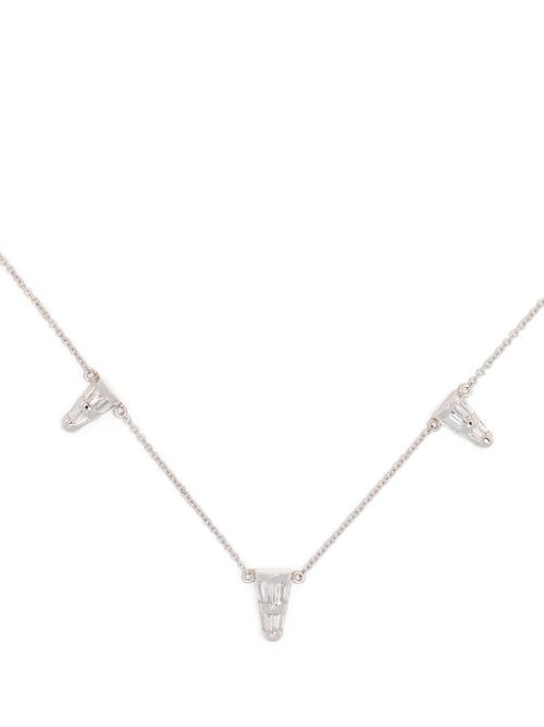 18kt white gold Energy diamond necklace - Silver