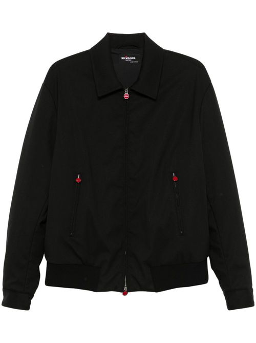 Padded bomber jacket - Black