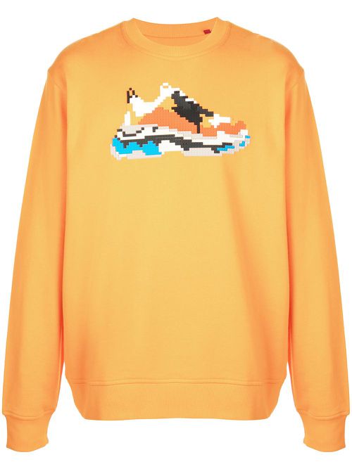 Vibrante Wave sweatshirt - Orange