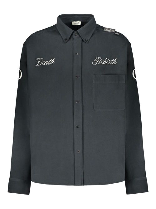 Isabella 1985 stretch-cotton shirt - Black