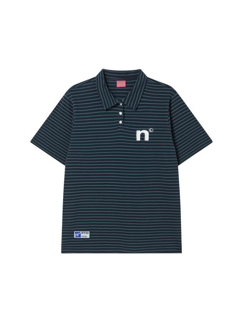 OVERSIZED WING POLO SHIRT GREEN