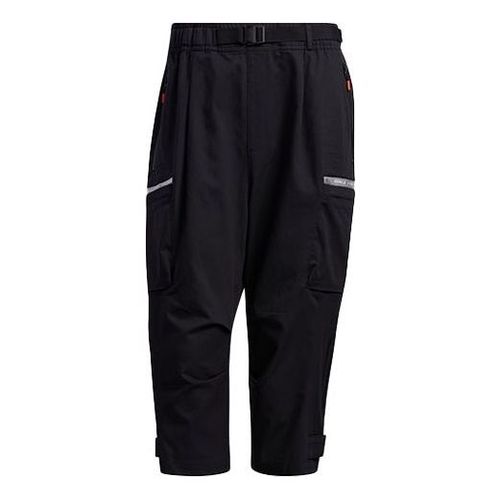 Th 34pnt Wv Ext Sports Stylish Cropped Pants Black
