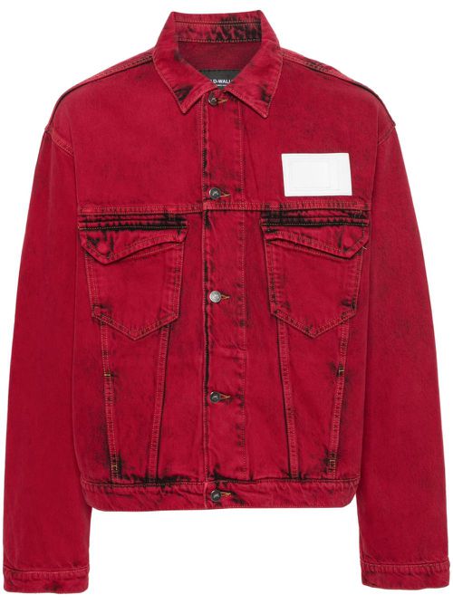 Strand denim jacket - Red