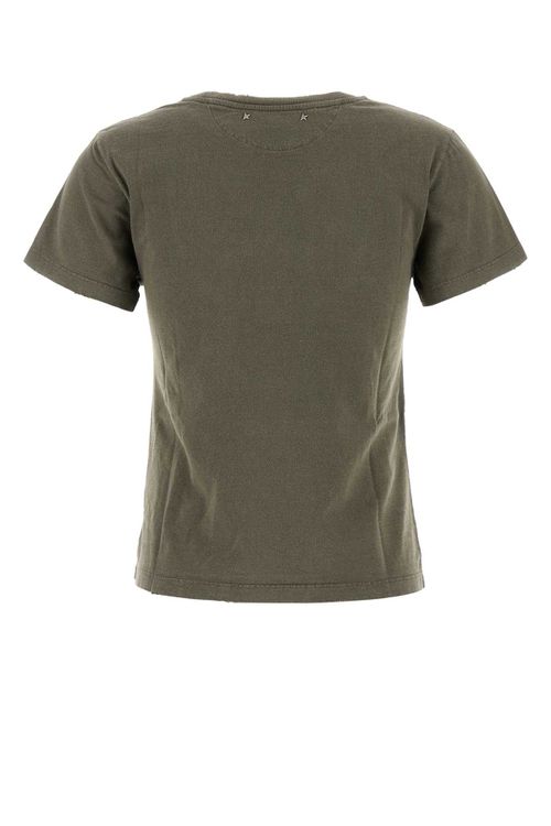 Army Green Cotton Doris T-shirt