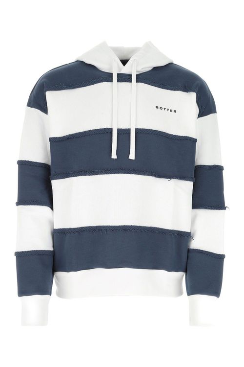 Two-tone Cotton Oversize Sweatshirt