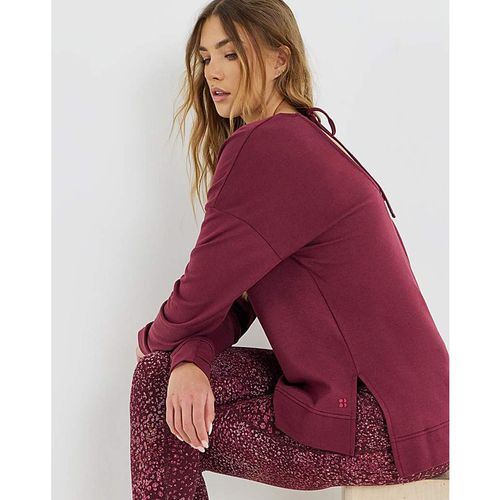 Sweaty Betty Open Back Tie Sweatshirt