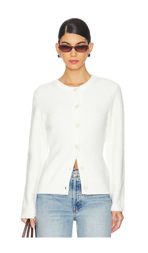 Stitches & Stripes CARDIGAN in White. Größe S. Also in L