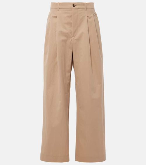 Wardrobe. NYC Drill Chino cotton-blend wide-leg pants