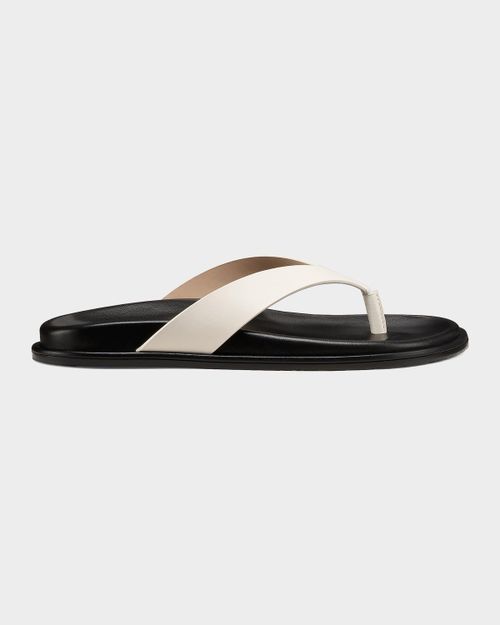 Mary Kate Leather Thong Sandals