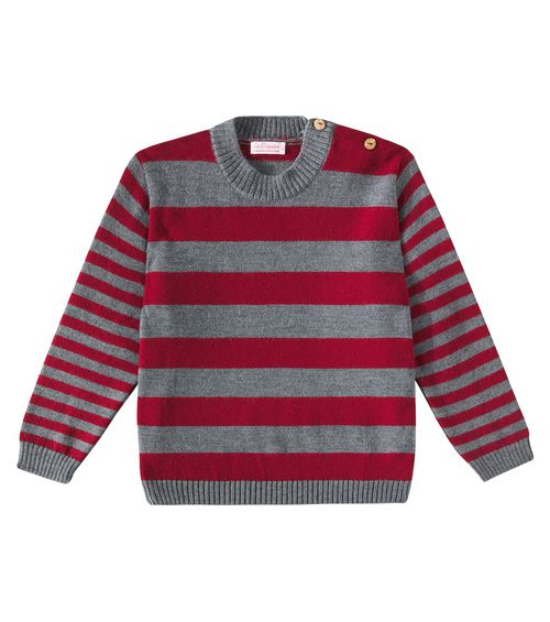Bromo striped wool sweater