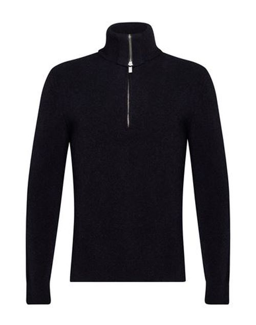 Man Sweater Navy Size L Alpaca wool, Polyamide, Wool, Elastane
