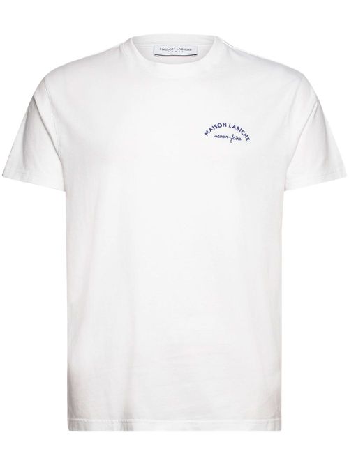 Embroidered logo t-shirt - White