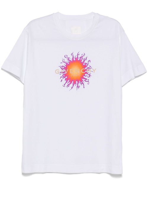 Logo-print T-shirt - White