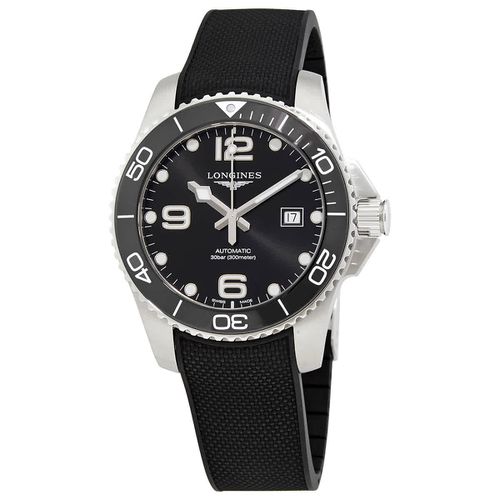 Conquest Black Dial Mens Watch L37824569