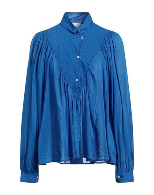 Forte_forte Woman Top Bright blue Size 2 Cotton, Silk