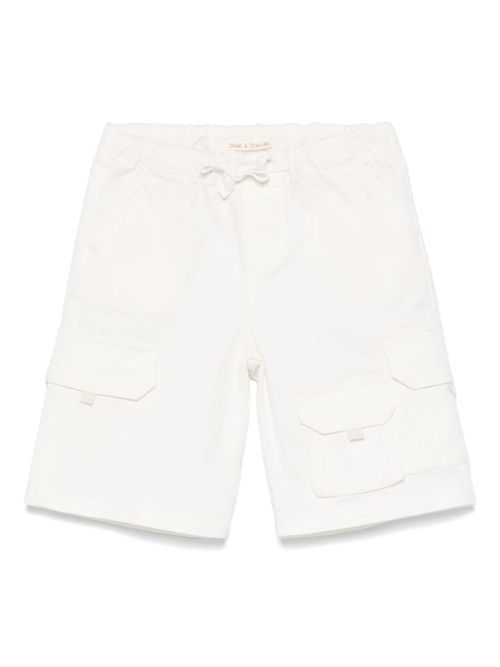 Zhoe & Tobiah cargo shorts - White