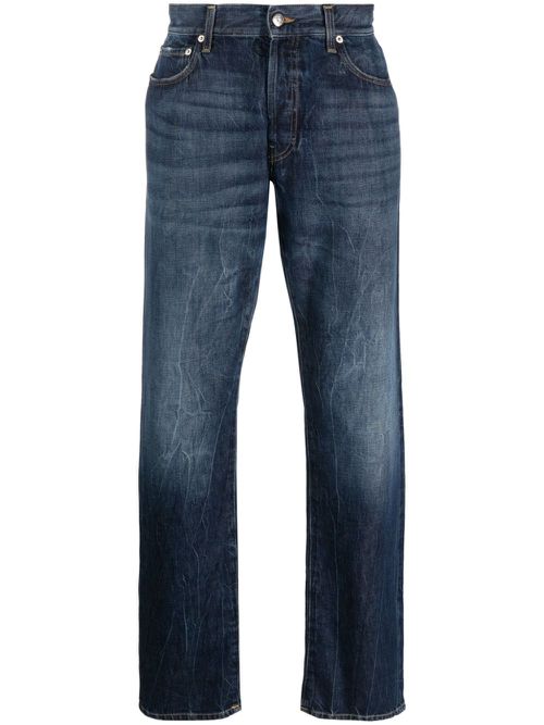 - Straight Leg Denim Jeans